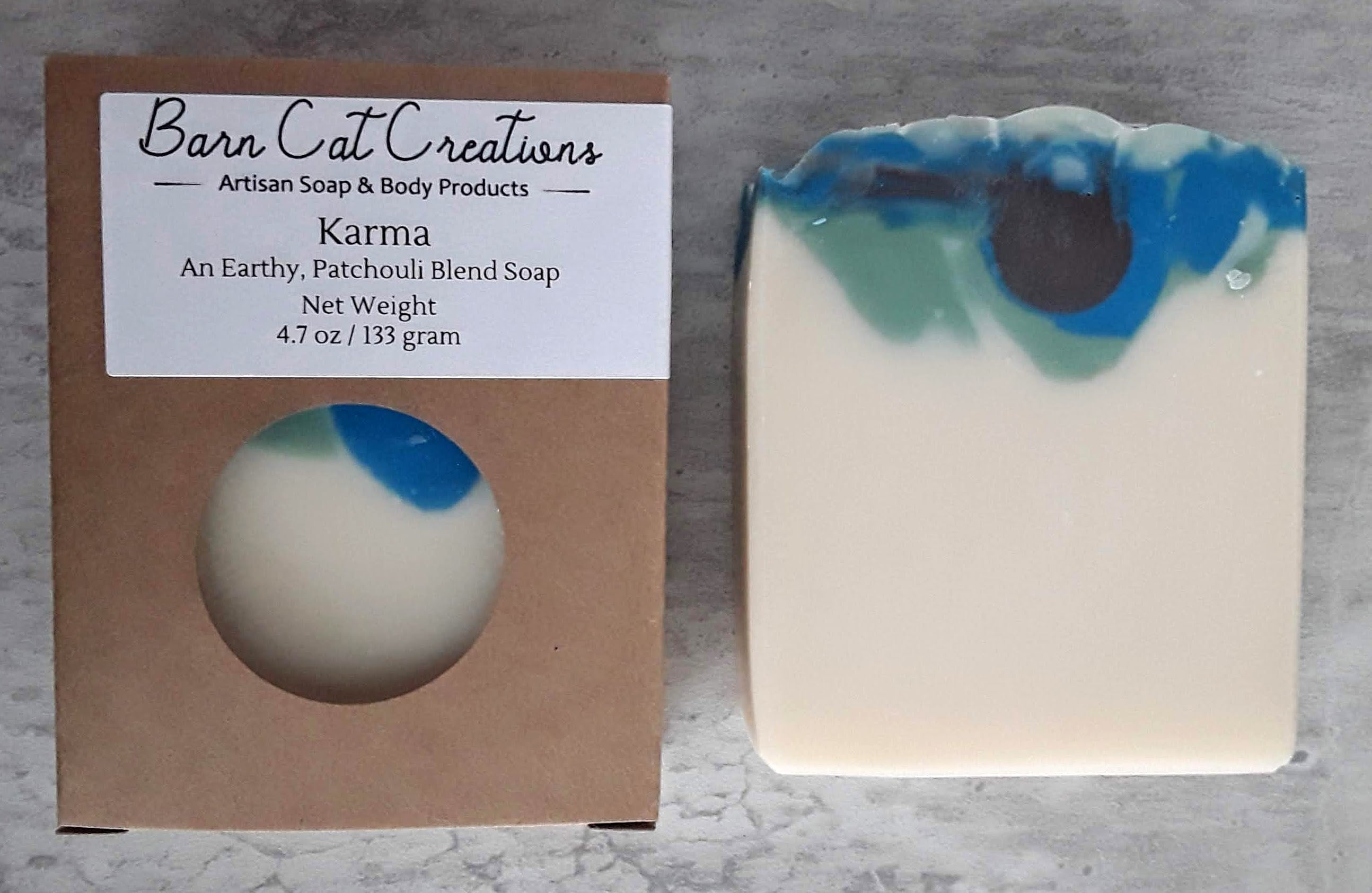 Karma Patchouli Soap Grapefruit Tonka Absolute Handmade - Rosetta Creative Boutique